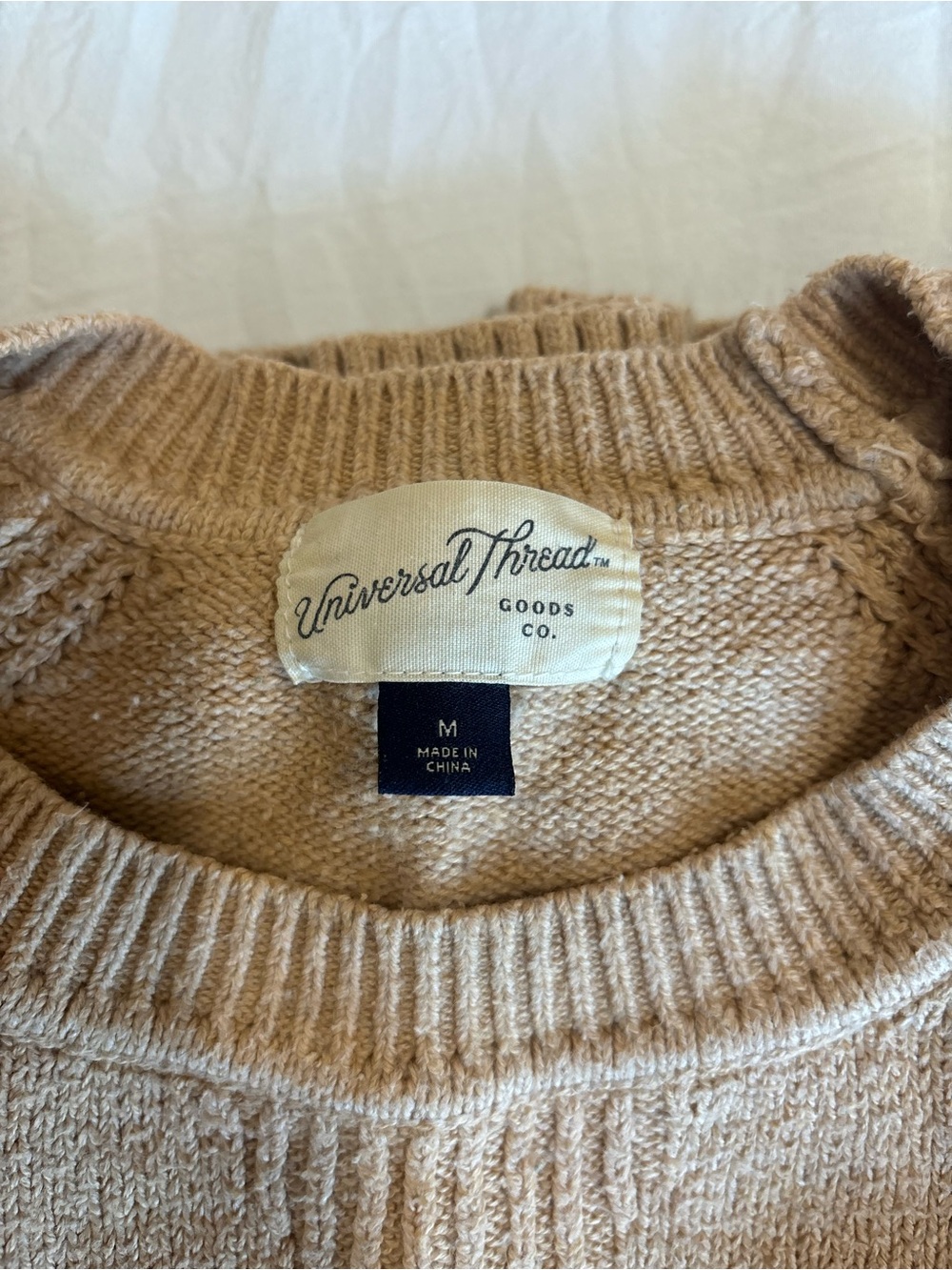 Camel Sweater - Picture 3 of 3